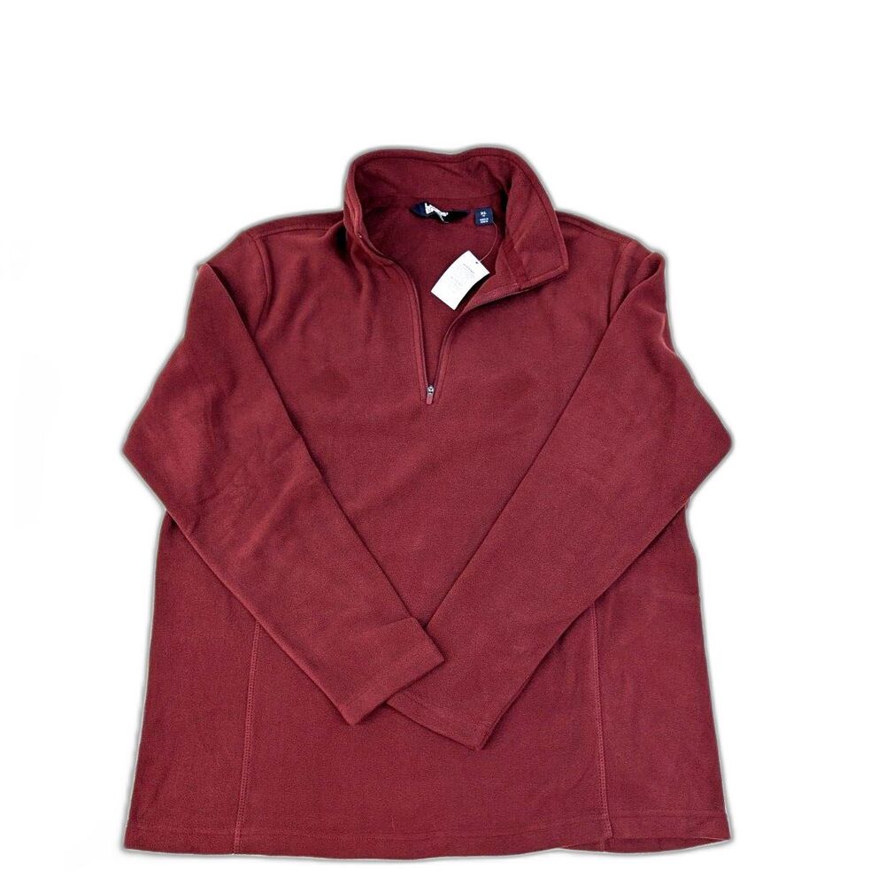 Lands' End Quarter Zip Pullover Fleece, size 18/XL